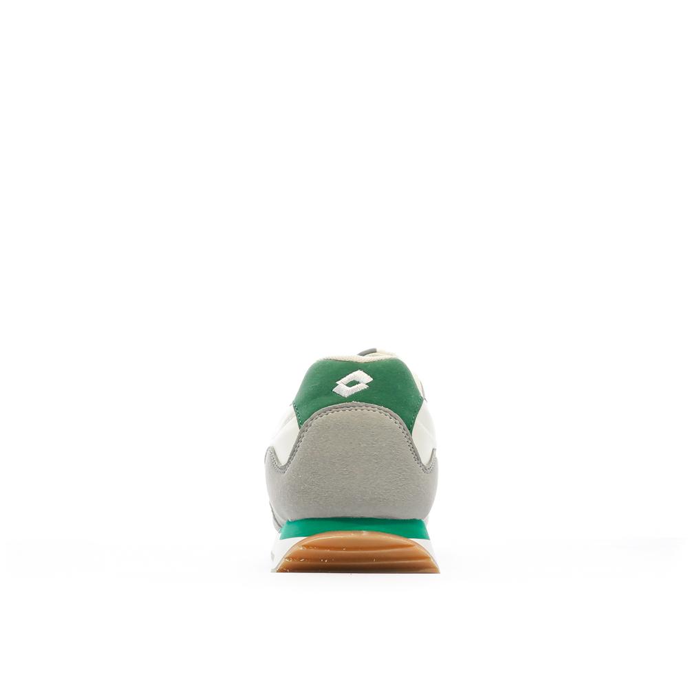 Lotto Baskets Blanches/Vert Homme Lotto Twenty 2