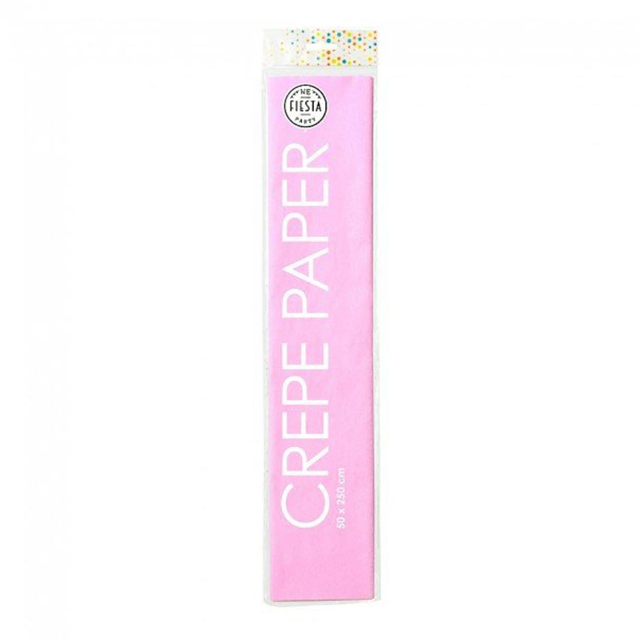 Crepepapier Baby Roze, 50x250cm