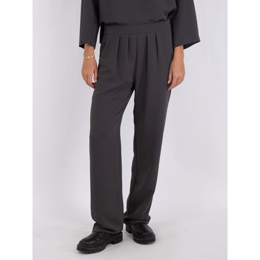 Neo Noir Lotan Crepe Bukser, Steel Grey, 38