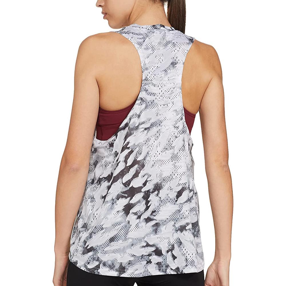 Adidas Débardeur Gris/Blanc Femme Adidas Fast