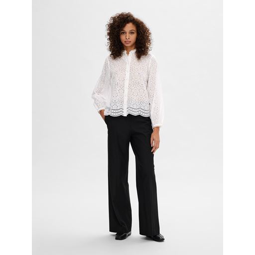 Selected Femme Tatiana Skjorte, Bright White, 42