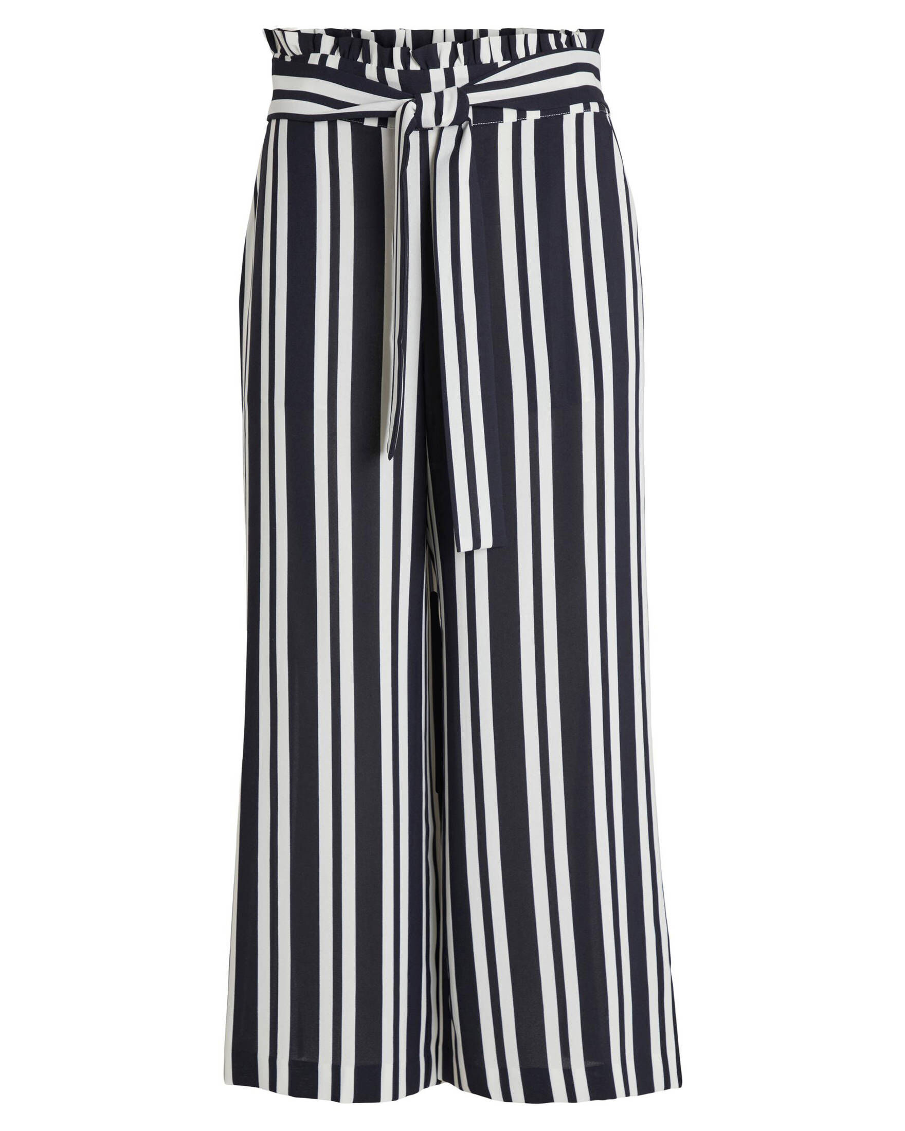 Vila| Damen Hose VIRASHA NEW HW CROPPED WIDE PANT/LC