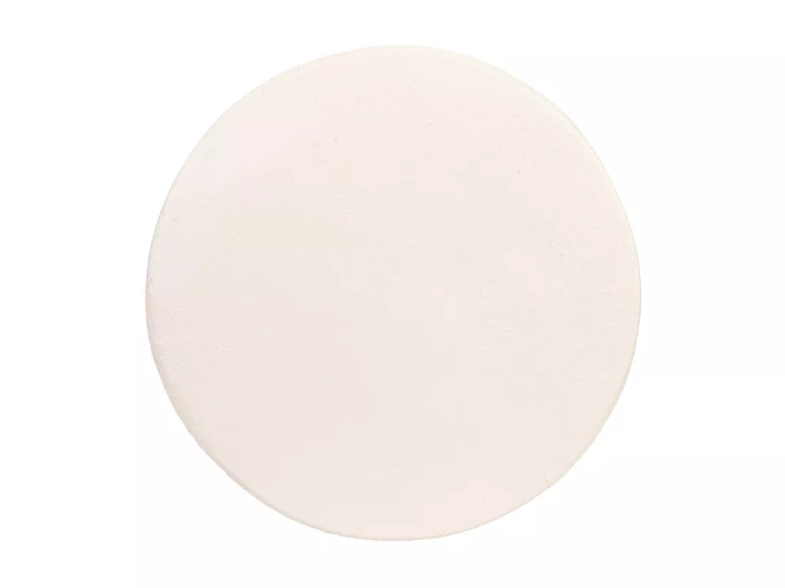 Table d'appoint en magnésium blanc 38x38x46