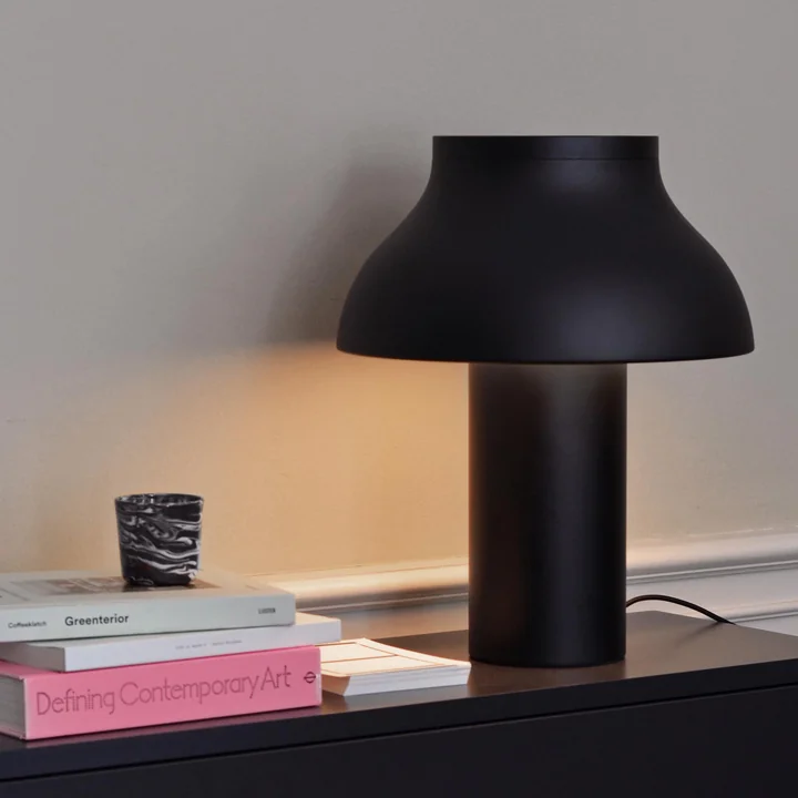 HAY - PC Tischleuchte L, Ø 40 x H 50 cm, soft black