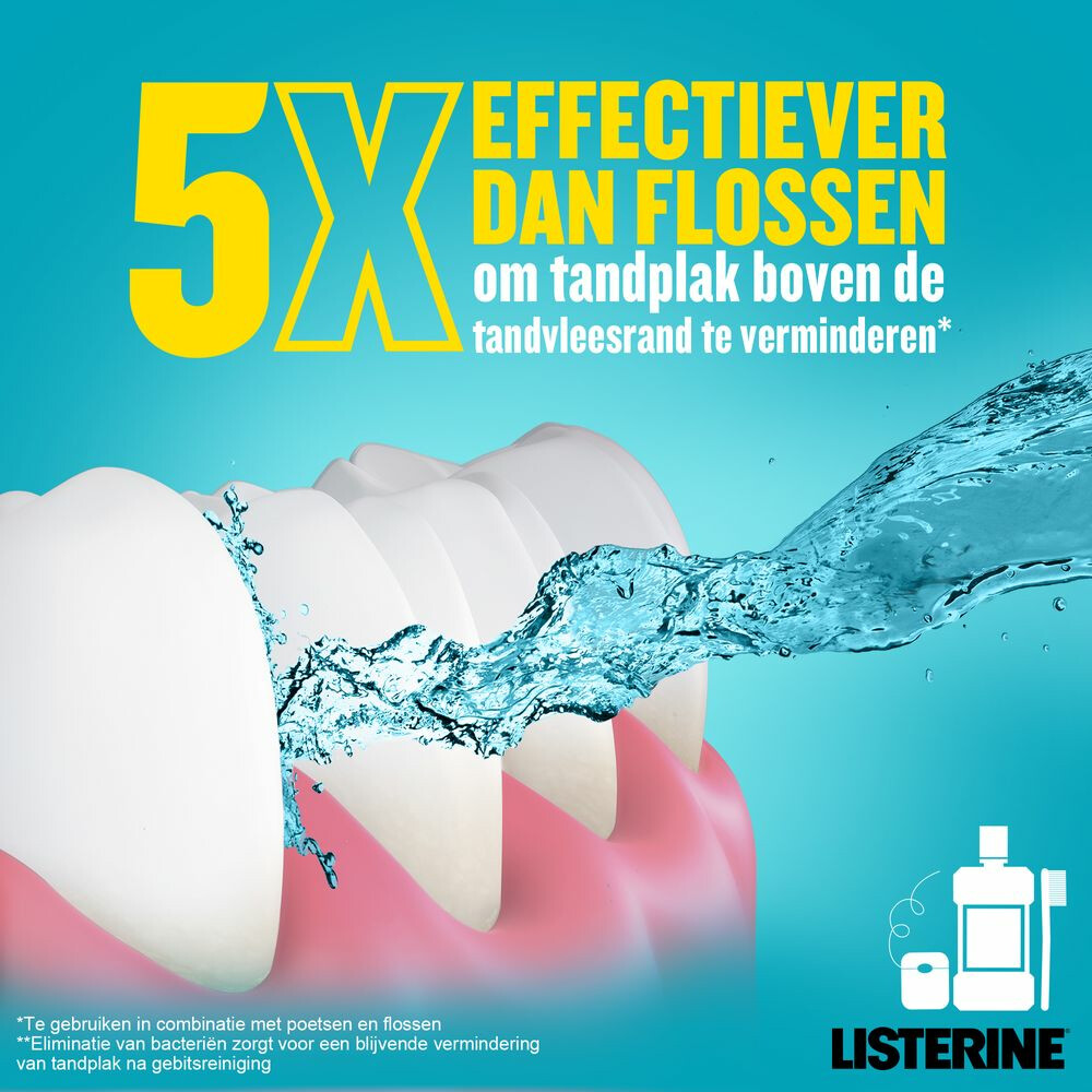 Listerine Mondwater Cool Mint Reisverpakking95 ml