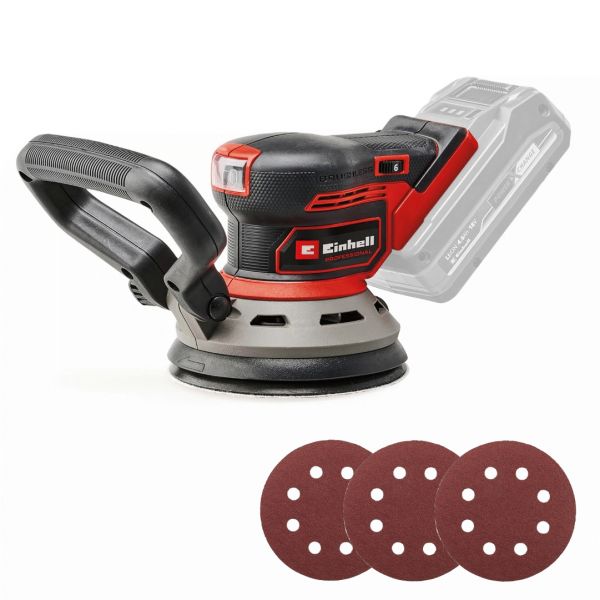 Einhell Lixadeira excêntrica sem fio TP-RS 18/32 Li BL - Solo