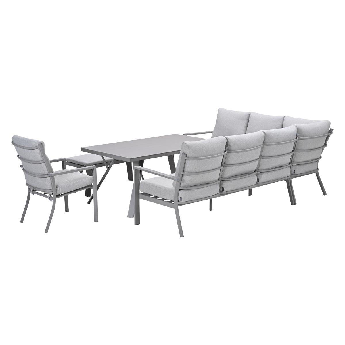 Garden Impressions Senja 5-delige lounge-diningset