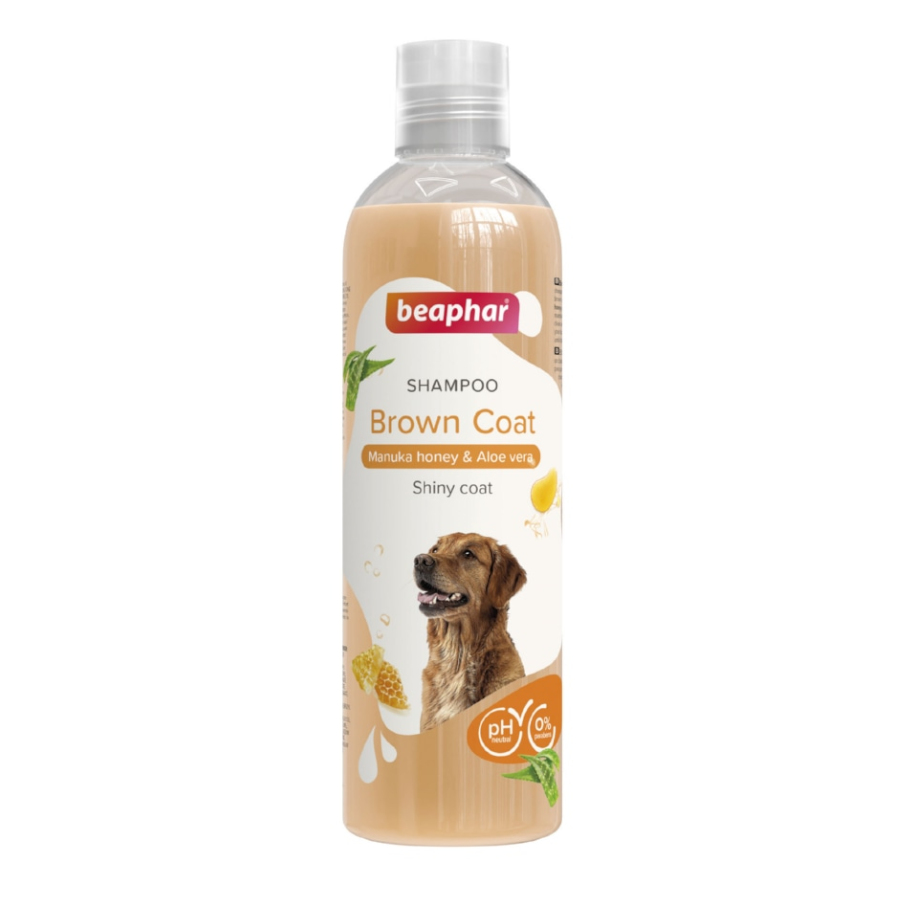Shampoo Beaphar para pelos castanhos de cães