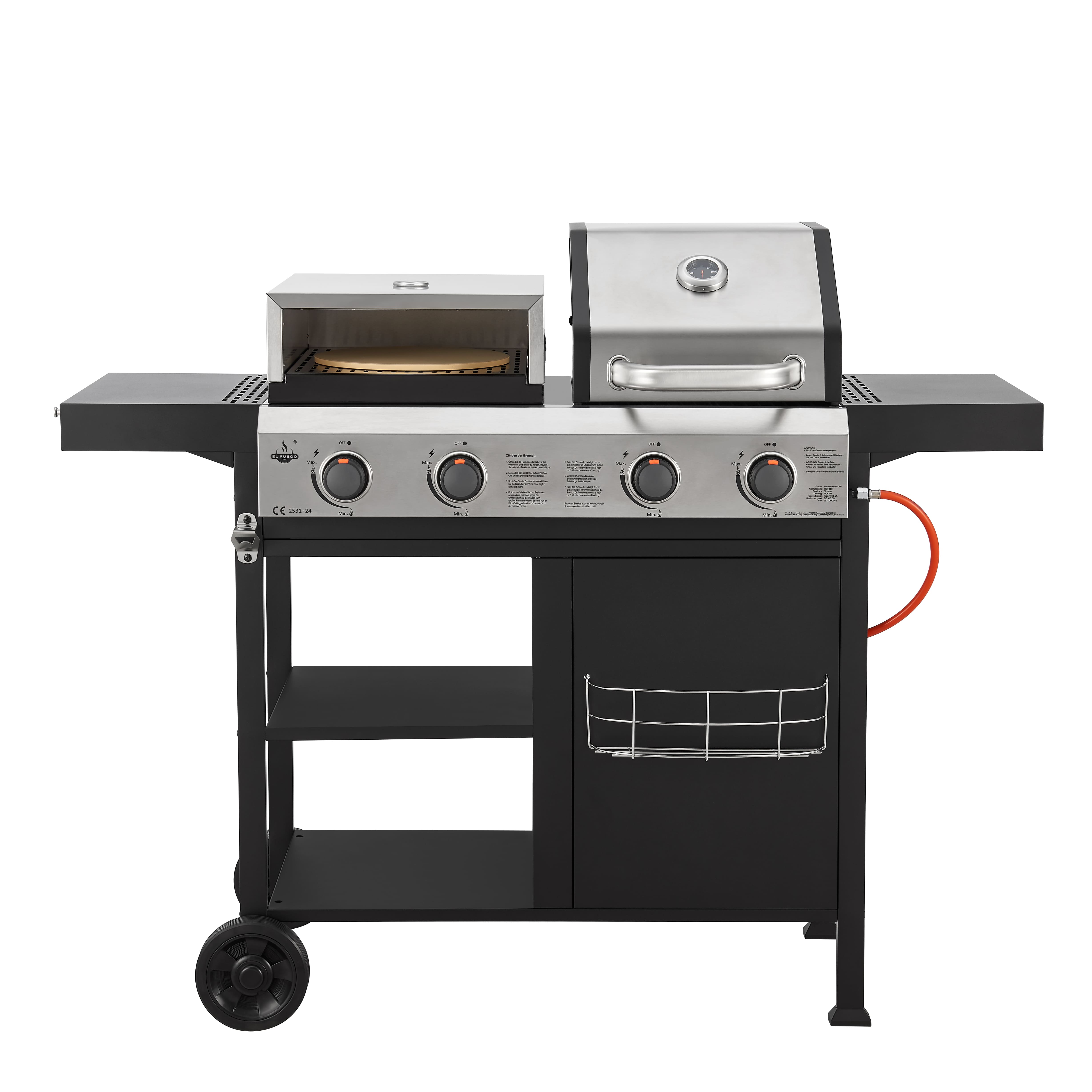 El Fuego® 3in1 Kombigrill 