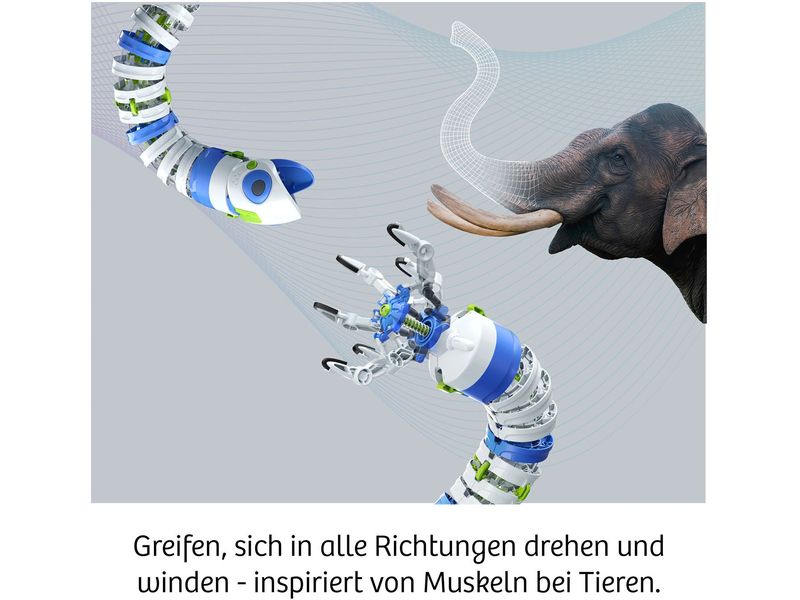 Kosmos Experimentierkasten Bionic Robotic Arm Mechanischer Flex-Greifarm
