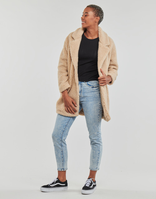 Only - ONLNEWAURELIA SHERPA COAT CC OTW - Beige