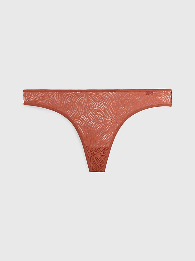 Tanga - Marquisette transparente
