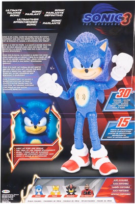Sonic 3 Snakkende Figur Sonic 30 cm
