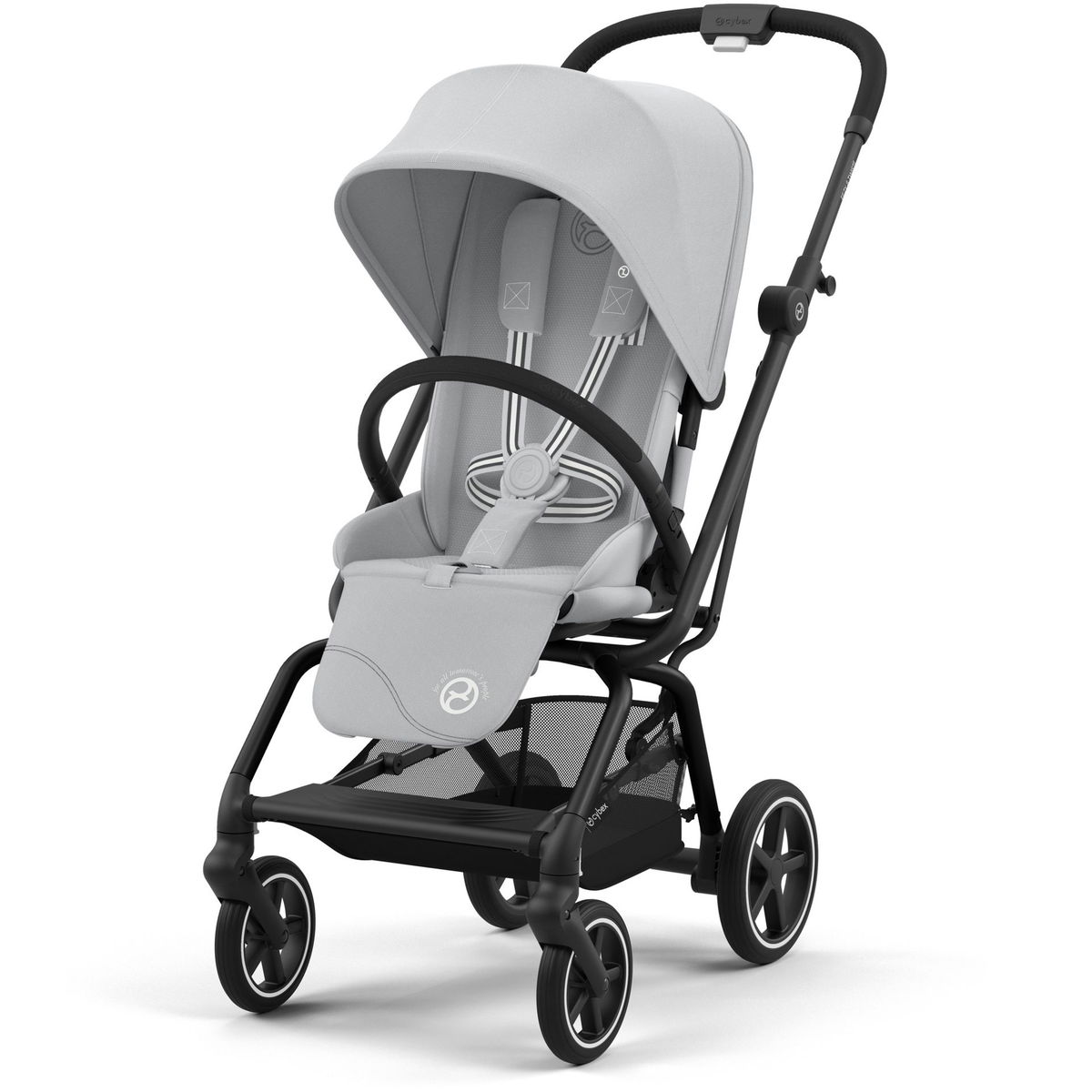 CYBEXCYBEX   Eezy S Twist+ 2 black fog grey light grey