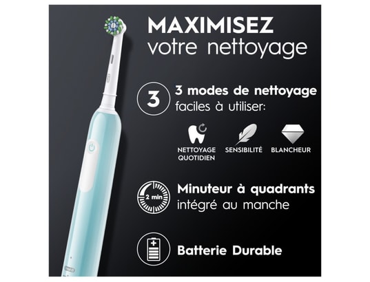 ORAL B - Oral-b pro series 1 brosse à dents électrique bleue