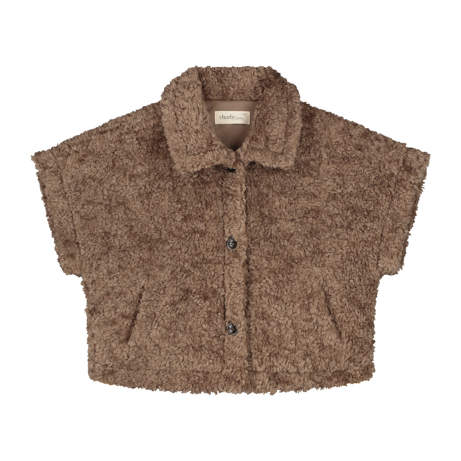 Charlie Petite | Nine Gilet | Brown