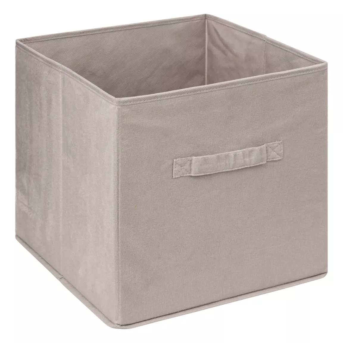 Panier de rangement (31 x 31 cm) Velours Lin