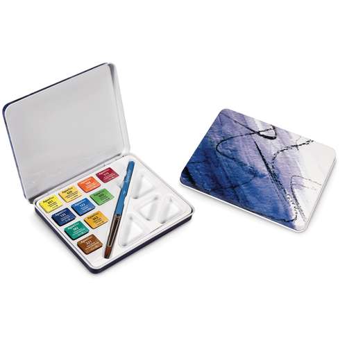 DALER-ROWNEY Aquafine Set   Pinsel Aquarellkasten