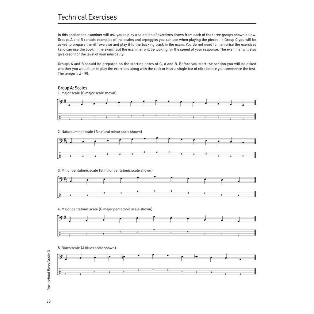 Rock School Limited Bass Grade 3 (2024) basgitaarboek