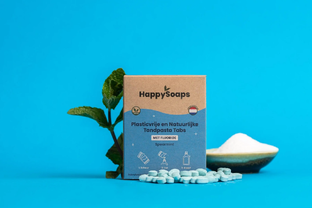 HappySoaps Fluoride Tandpasta Navulling Tabs 130GR