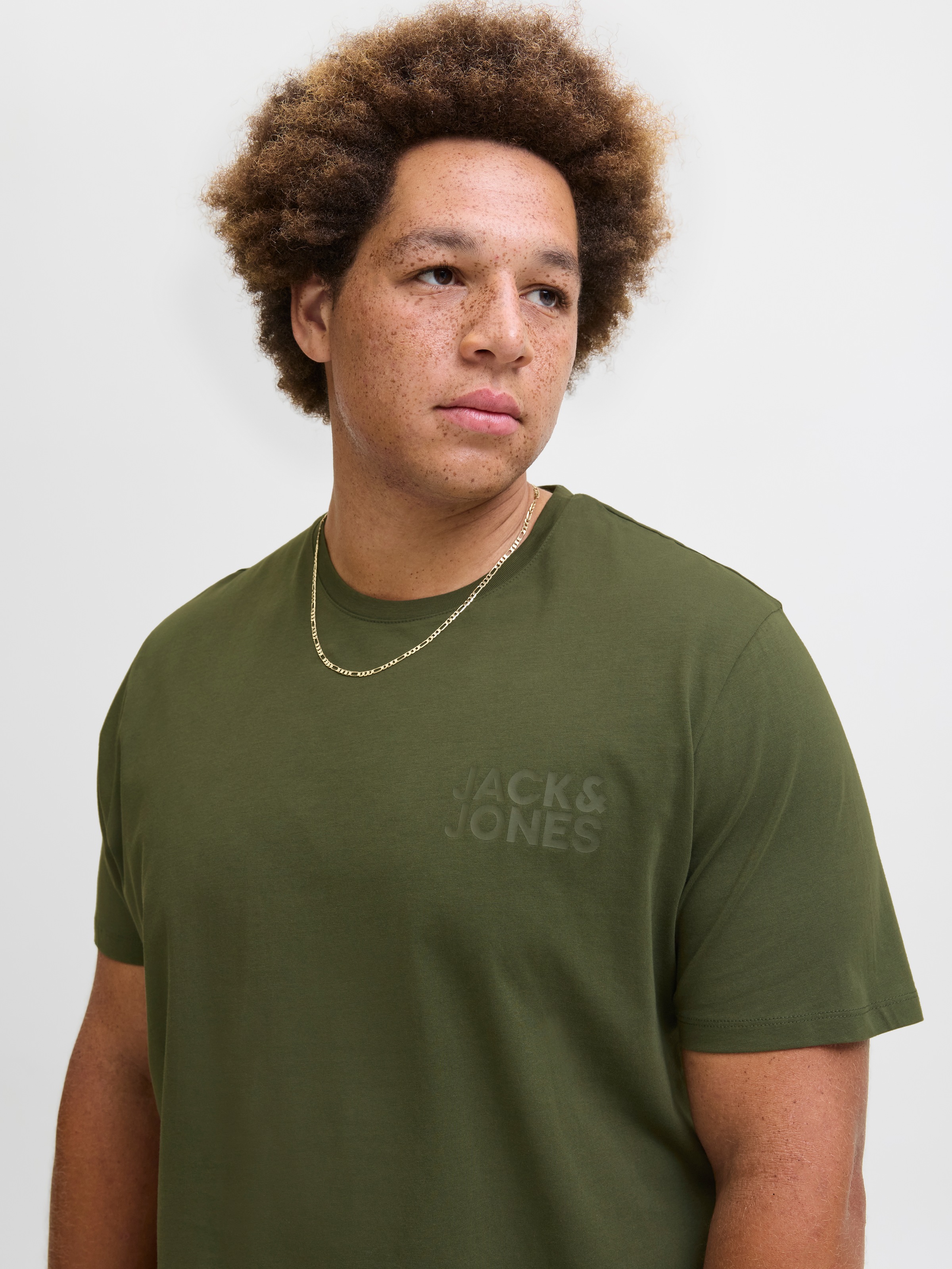 Jack & Jones PlusSize T-Shirt »JJECORP LOGO TEE SS O-NECK NOOS PLS«, mit Logo Print