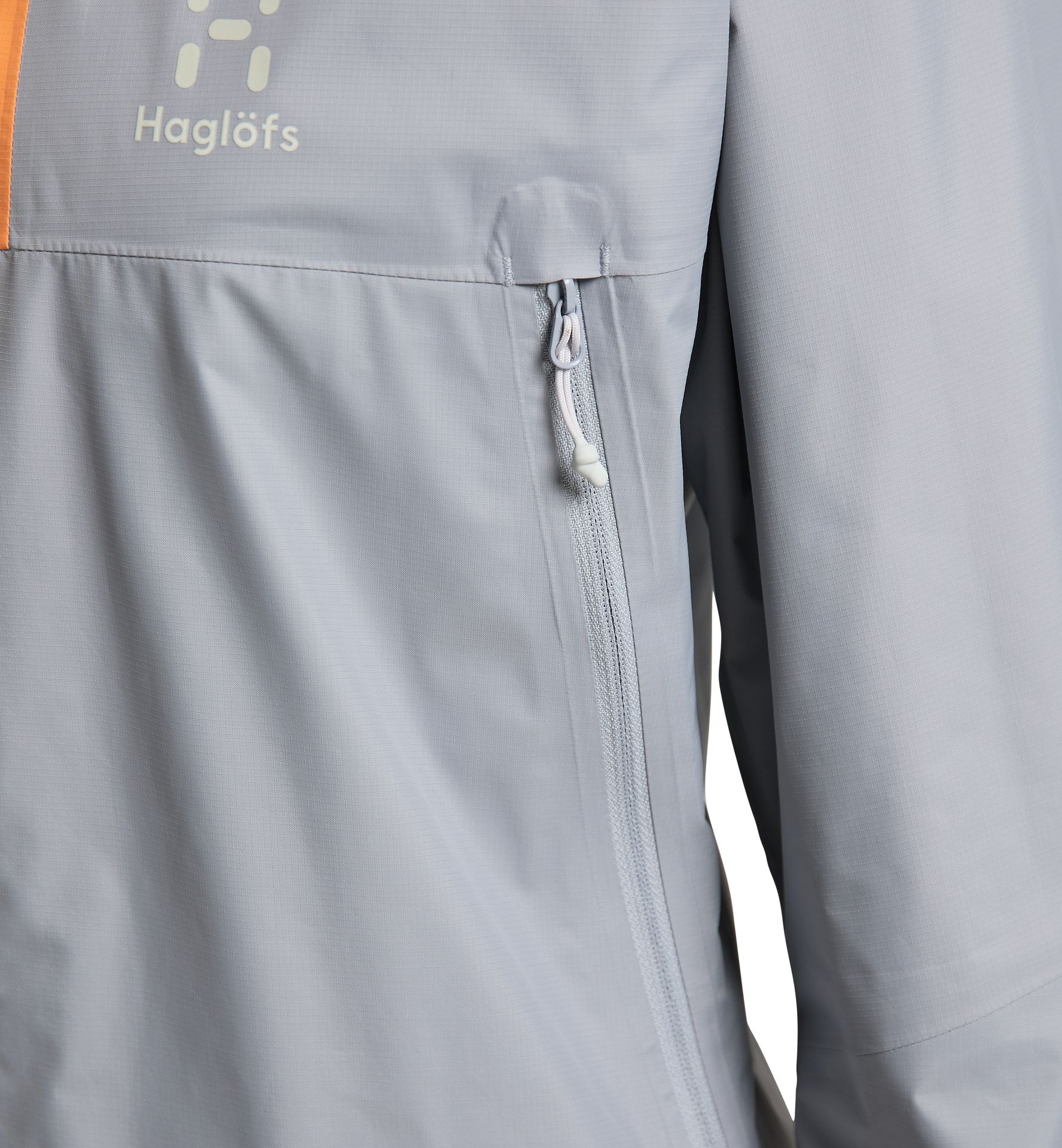 L.I.M Proof Jacket Dame Concrete/Soft Orange
