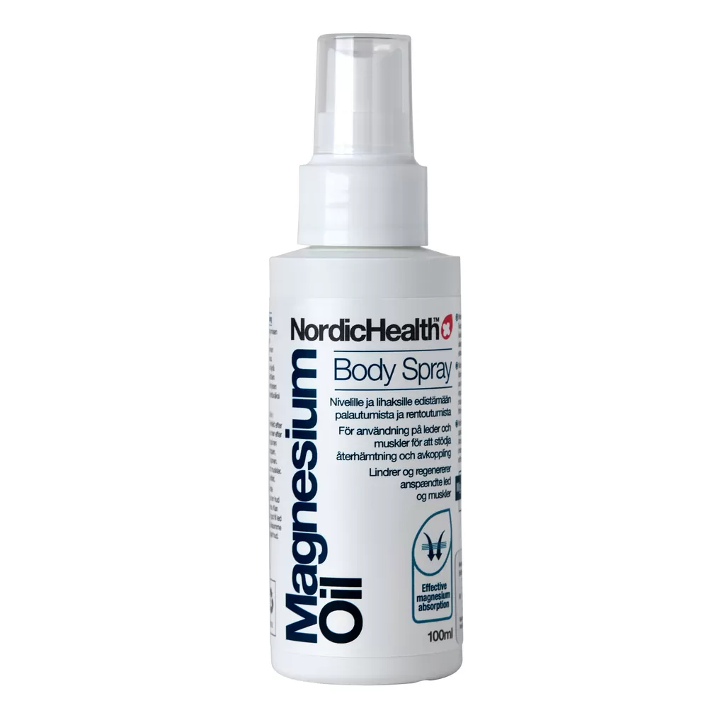 NordicHealth Magnesium Body Spray - 100 ml.
