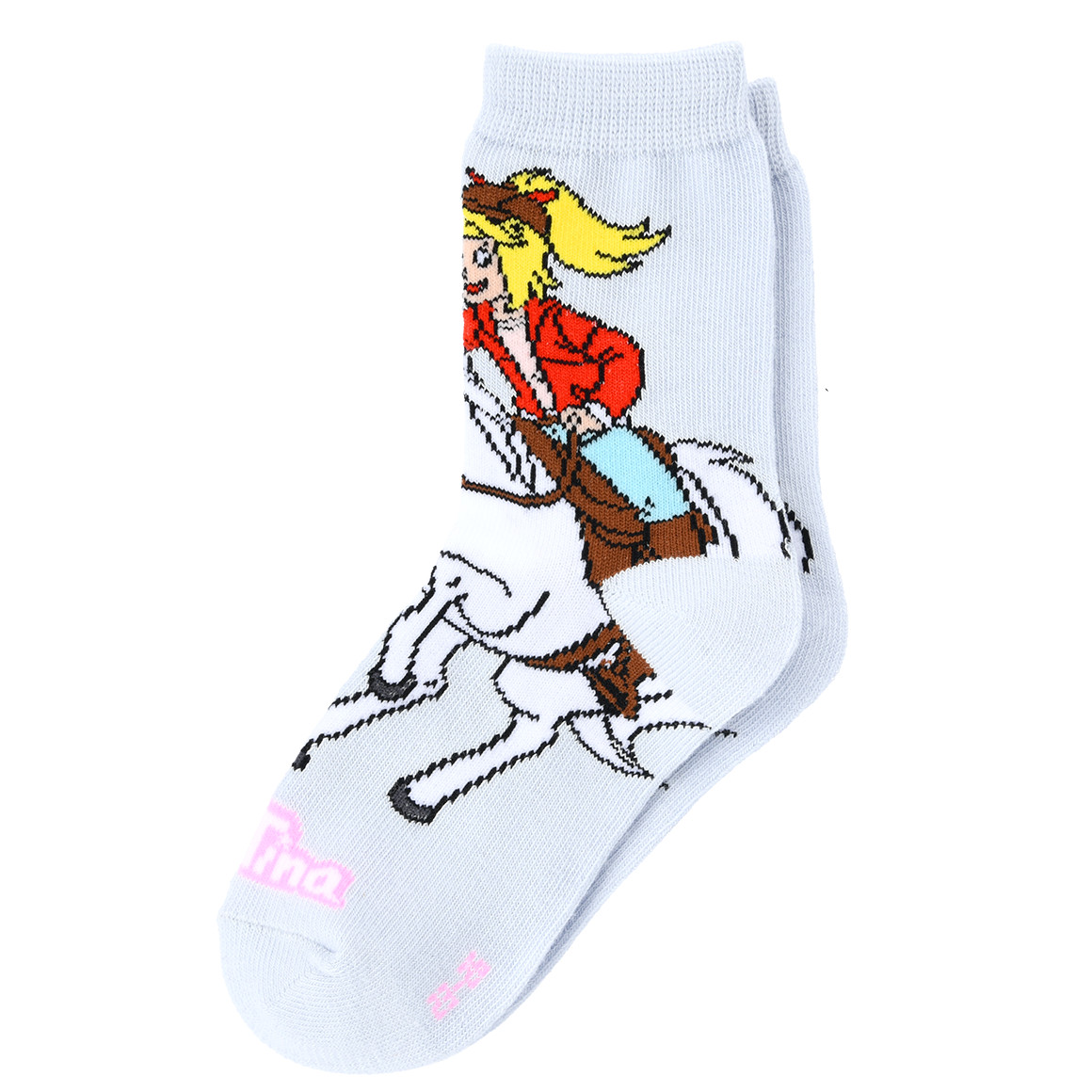 Topolino 3 Paar Bibi & Tina Socken im Set hellblau / dunkelblau