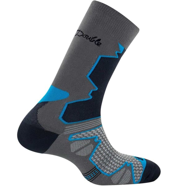 Chaussette randonnée THYO LA DOUBLE TREK HIGH GRIS