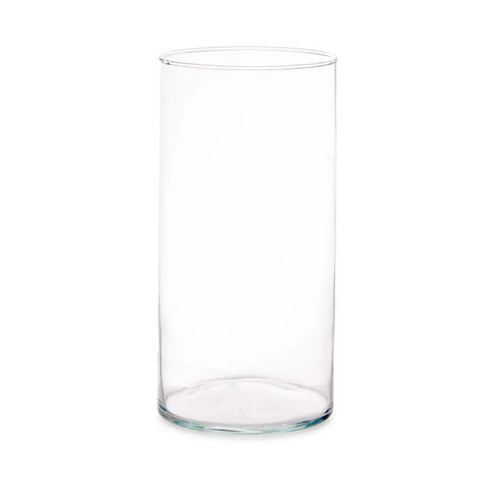 Giftdecor Bloemenvaas basic - transparant glas - D15 x H30 cm - 5L