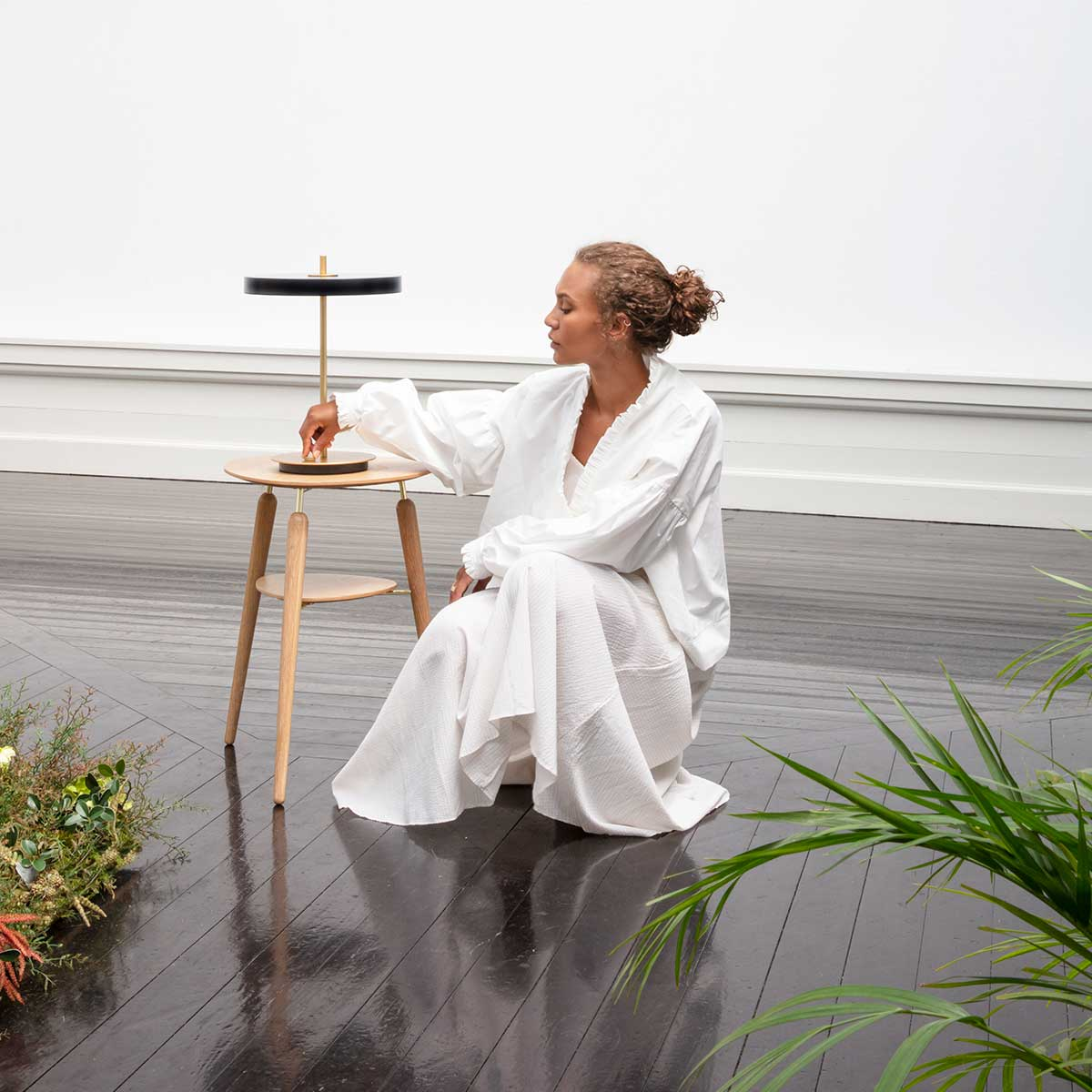 Tafellamp Asteria table Antraciet