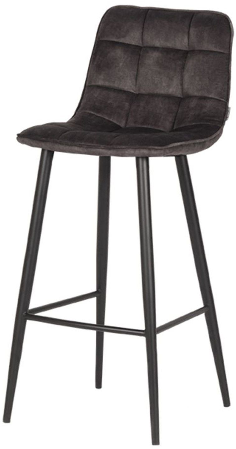 Barkruk Antraciet UK-30.441 Jelt B42 x D46 x H107 cm