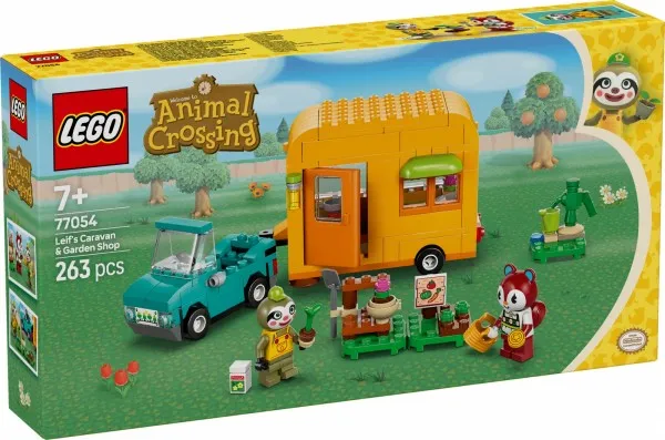 LEGO Animal Crossing 77054 Leif med campingvogn og havebutik