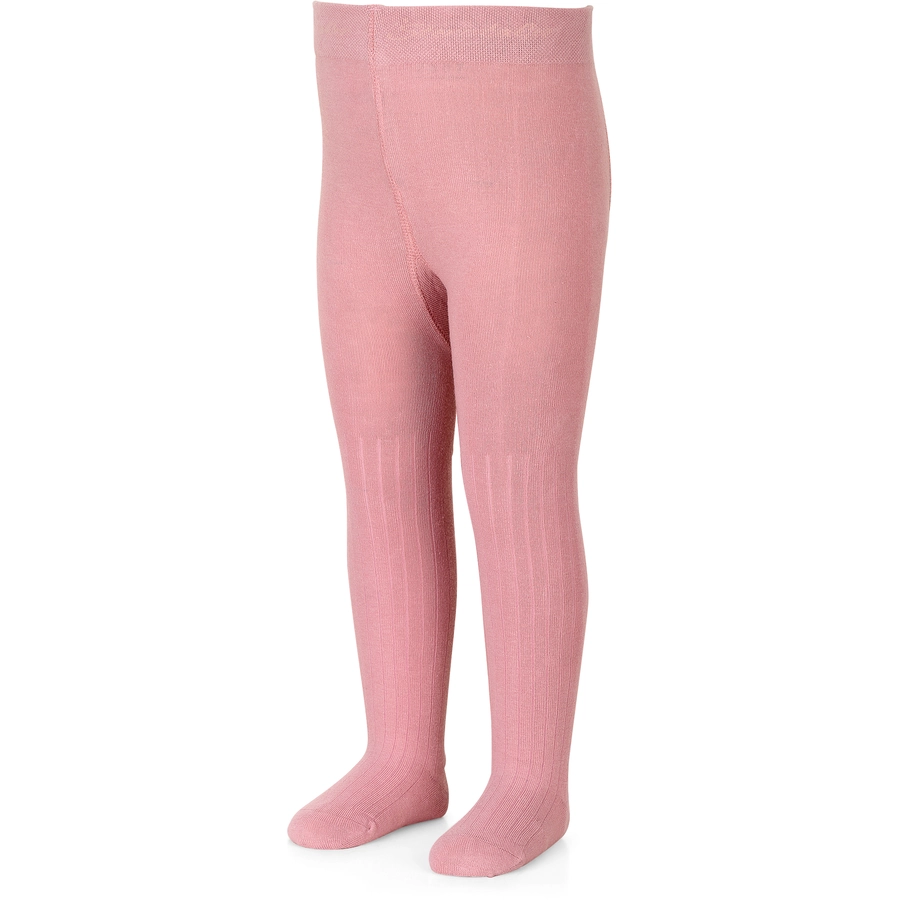 Sterntaler Strumpfhose Rippe mattrosa
