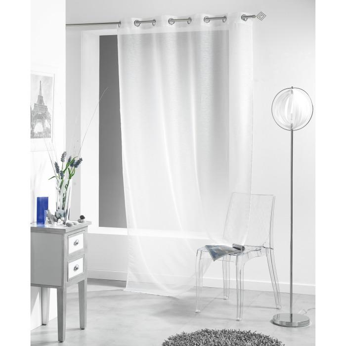 PANNEAU A OEILLETS 140X240CM LISSEA BLANC