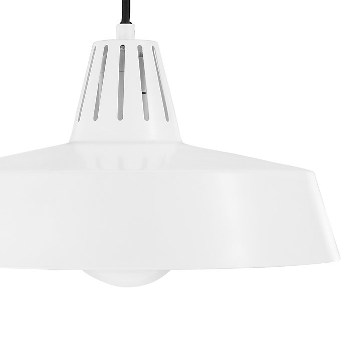 Suspension Yarra GoodHome E27 blanc mat