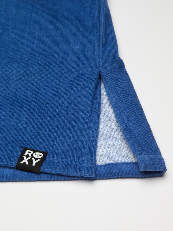 Sunny Joy Poncho de surf Bleu Femme