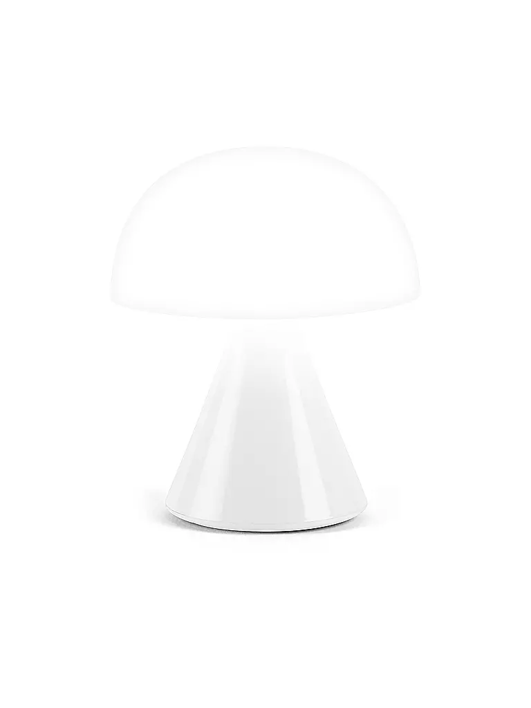 LEXON Mini LED Lampe MINA 8,3cm White weiss