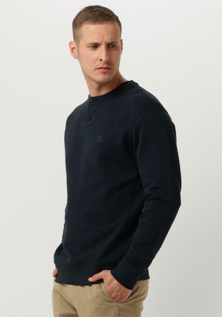 BOSS donkerblauwe boss sweater westart