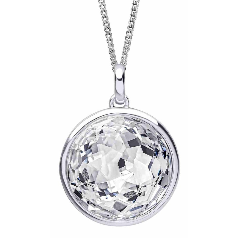 Collier cristal en argent 925