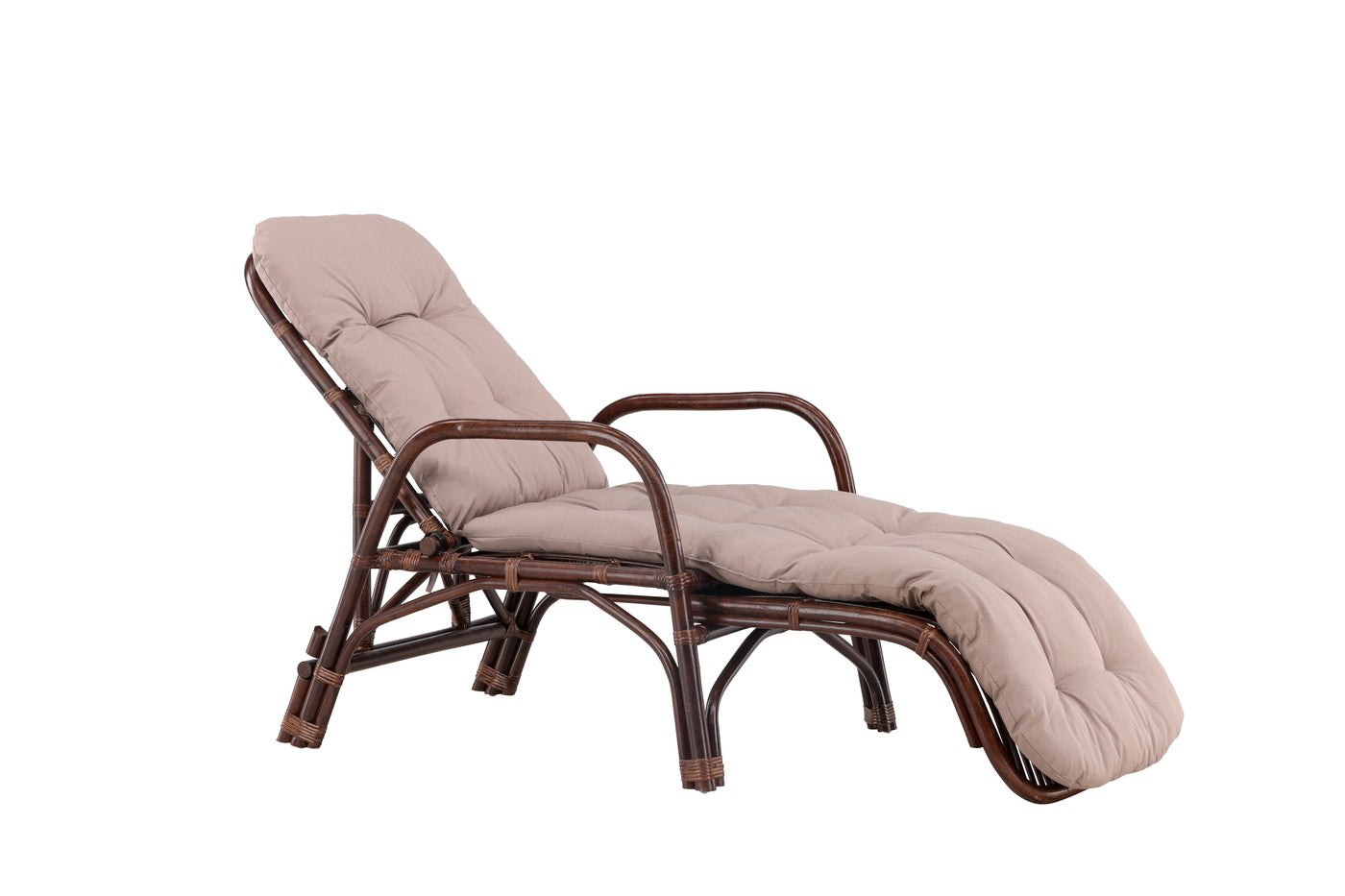 FjÃ´rd - Ligbed Donker Walnoot|Beige - Nella