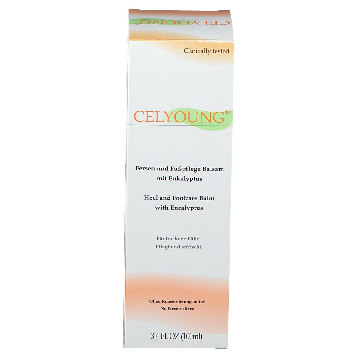 CELYOUNG® Fersen und Fußpflege Balsam mit Eukalyptus