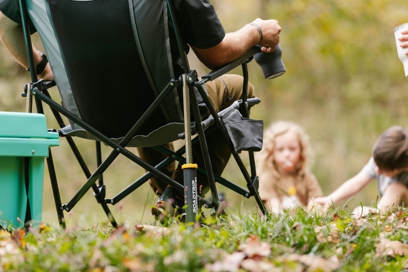Faltstuhl Roadtrip Rocker - Navy-Topo