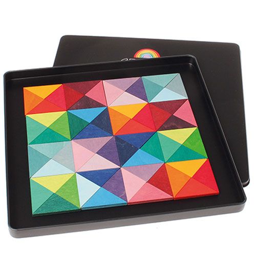 Grimm's magneetpuzzel - driehoek (64st)