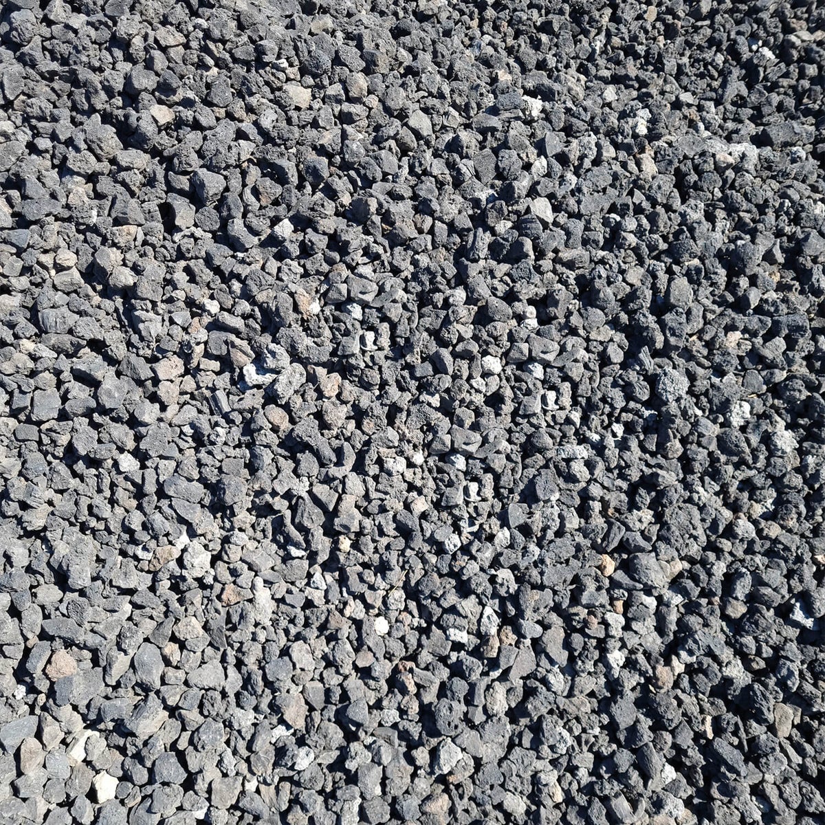 Galamio lava mulch antraciet 8 - 16 mm 25kg x 12 zakken 300kg pallet