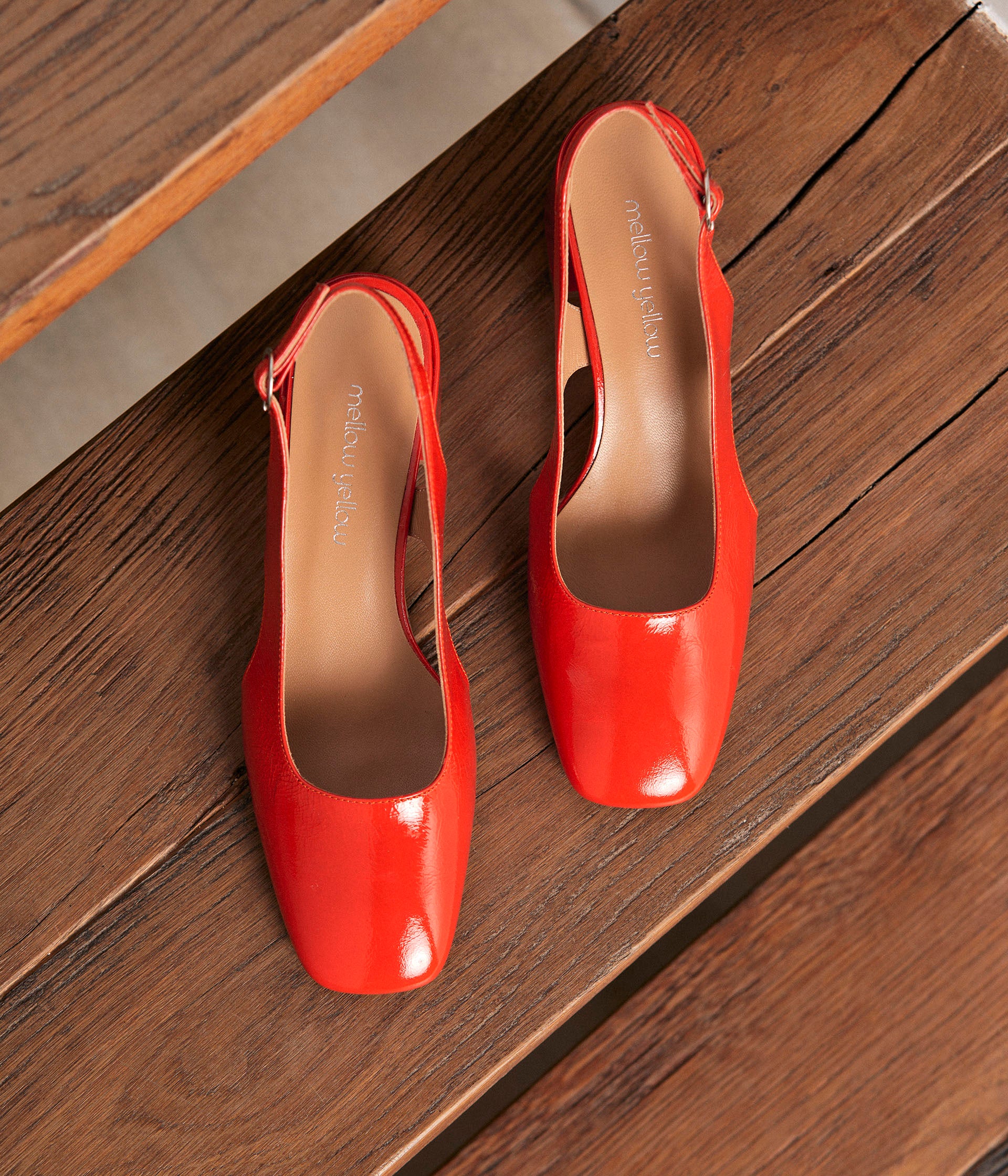 Slingbacks orange Catalina