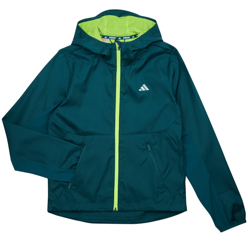 adidas Performance - J WB JACKET - Bleu / Argenté