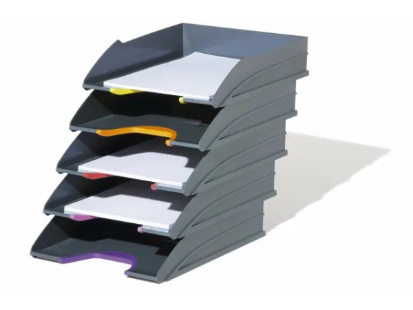 Brevbakke Durable VARICOLOR Tray Sæt med 5 brevbakker