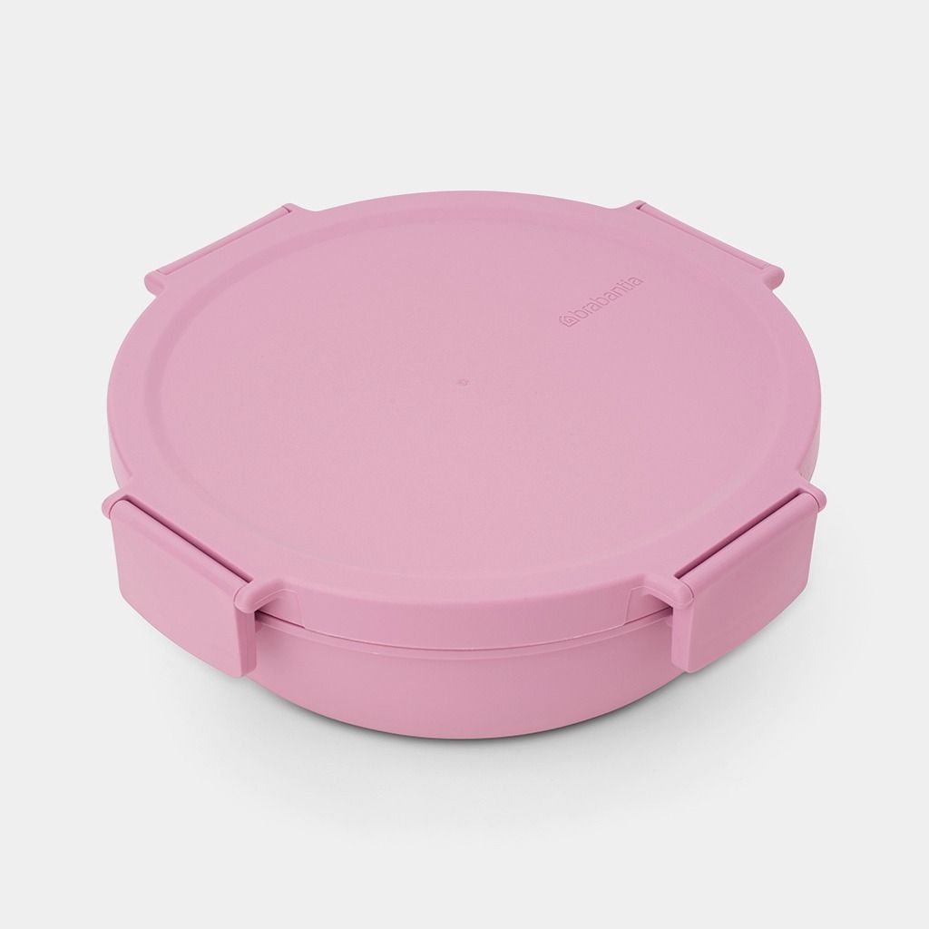Make & Take Salade Lunchbox, 1,3 liter, kunststof - Lilac Pink
