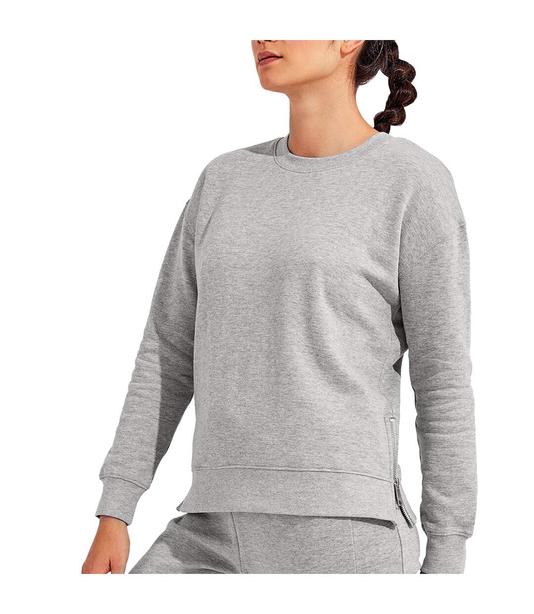 TriDri - Sweat - Femme (Gris) - UTRW8524